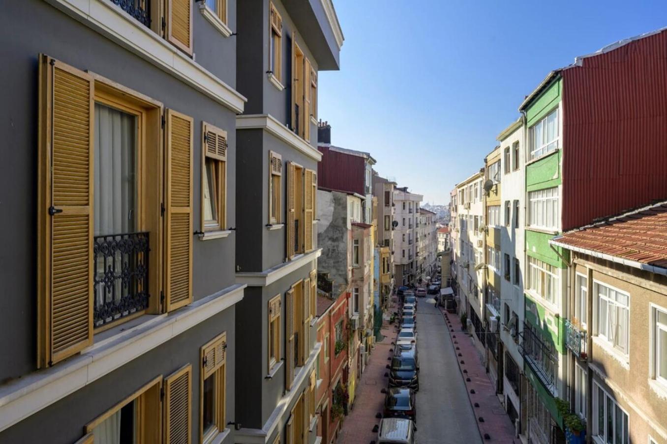 Bright Modern Design New Duplex Loft Patio! #145 Hotell Istanbul Exteriör bild